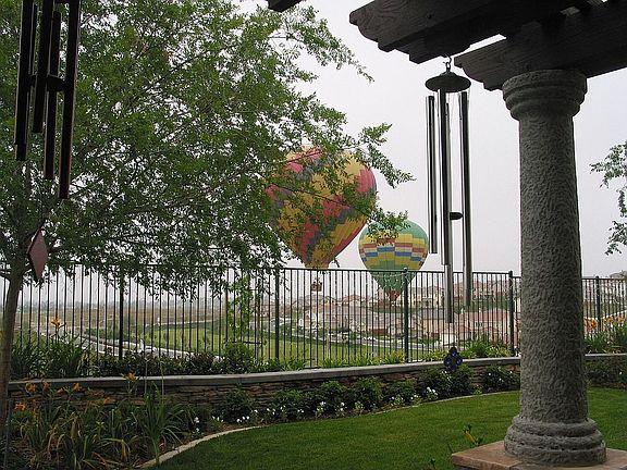 Views of Hot Air Ballons