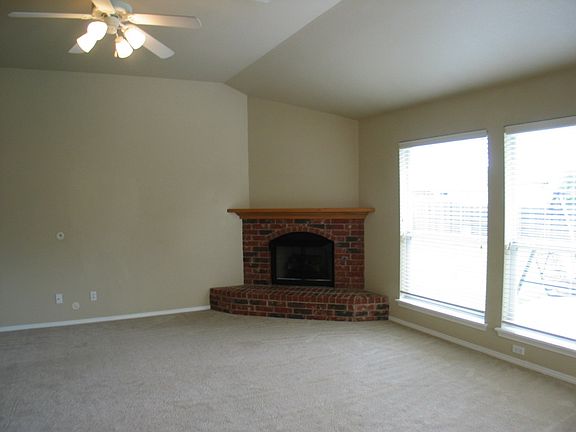 Corner Fireplace