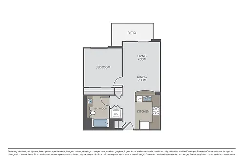 Floor plan The Huntington