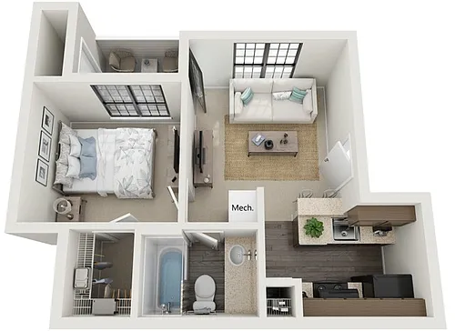 Floor plan A1