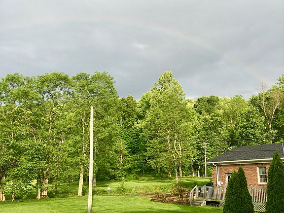 View from side of front porc