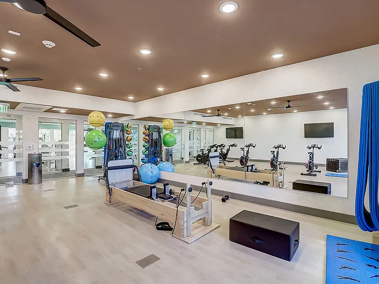 Fitness Center with Yoga Studio
