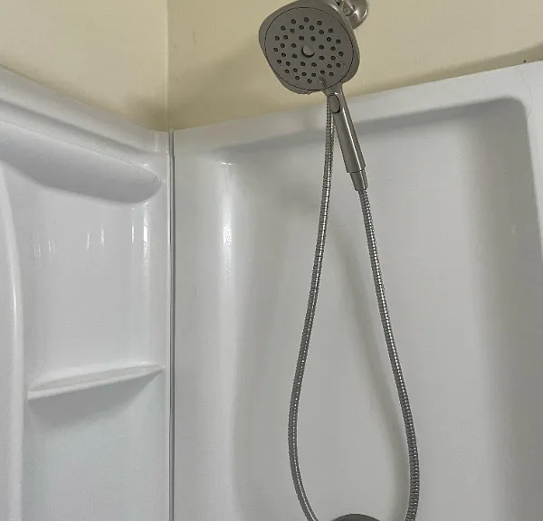 Back bedroom shower