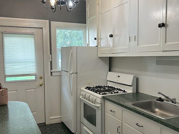 Kitchen, view from hallway.