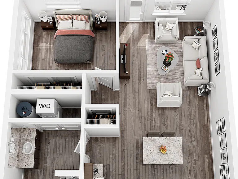 One Bedroom Type 2 One Bedroom Type 2