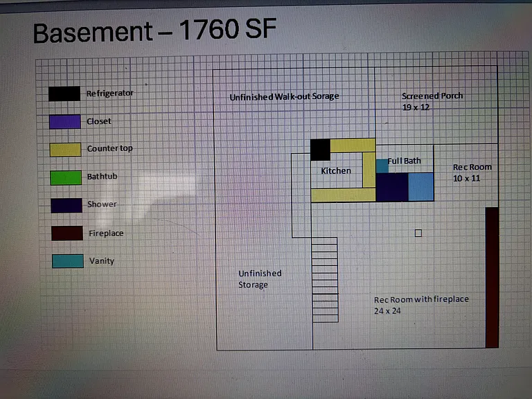 Basement Floorplan