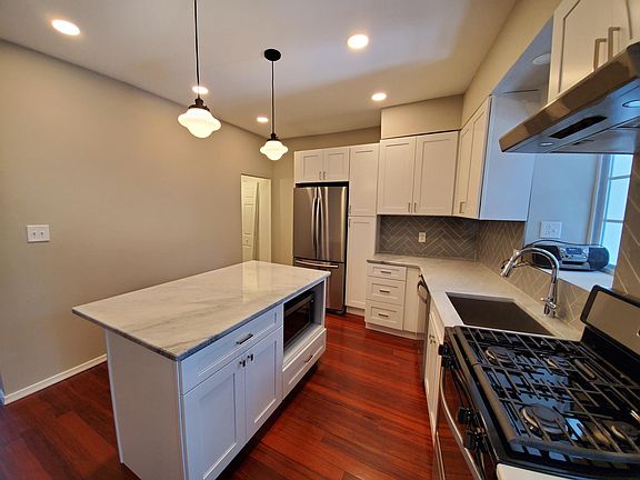Renovated Kitchen with Stainless Steel Appliances