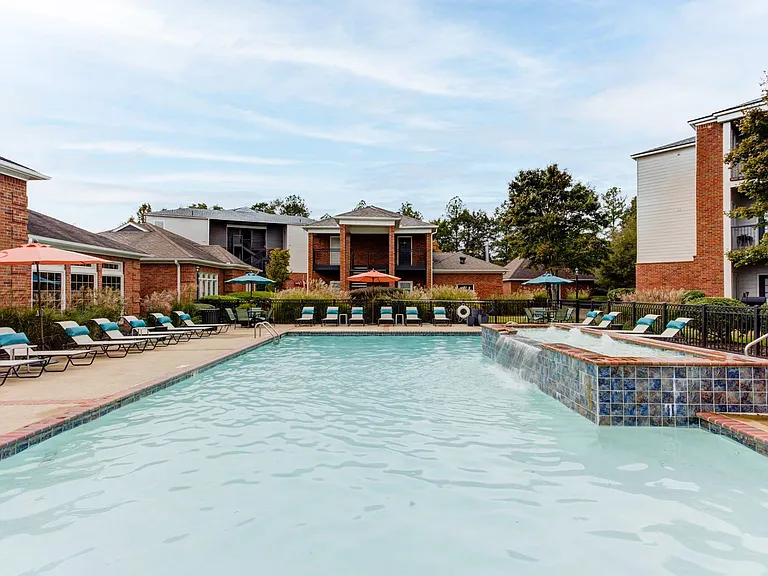 One of Two Expansive Pool Areas