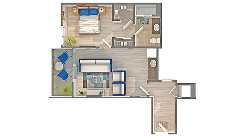 Floor plan Junior S2