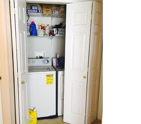 Main Floor Laundry closet...