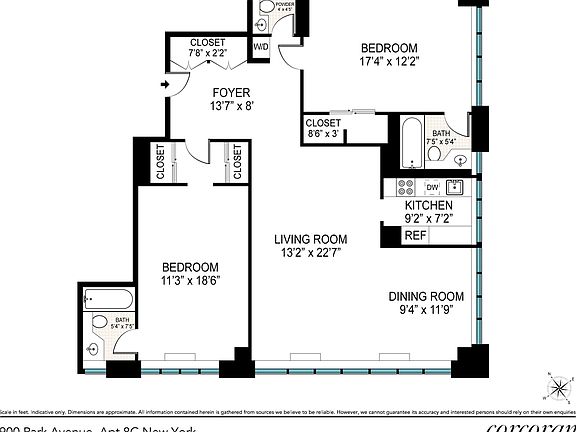 2nd image of 900 Park Ave APT 8C
