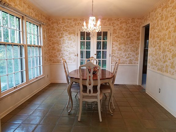 French Doors open to Porch