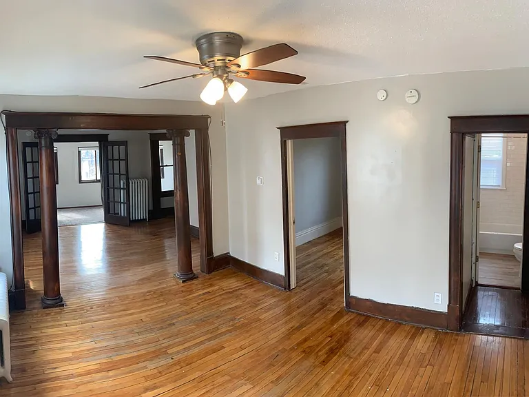 Large living and dining area