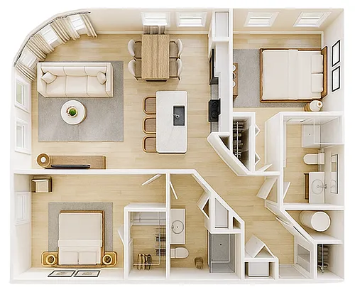 Floor plan Heron