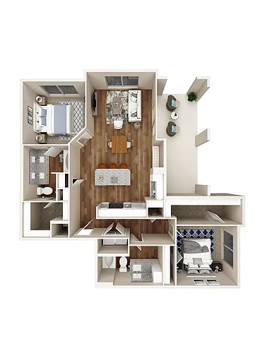 Floor plan B4