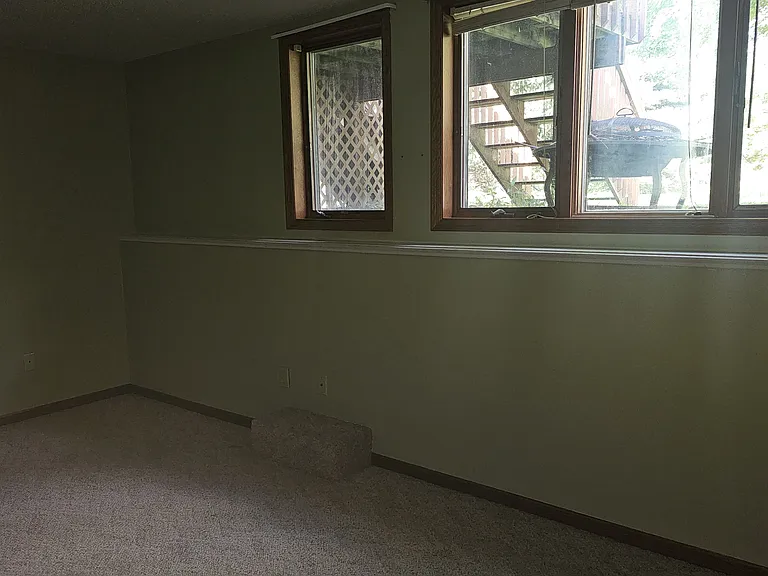 Basement bedroom