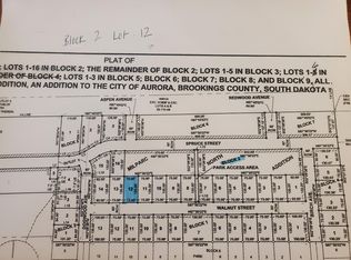 L12 B Milparc North Addition Walnut St #2, Aurora, SD 57002