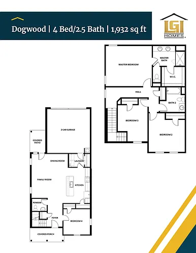 Floor plan Dogwood