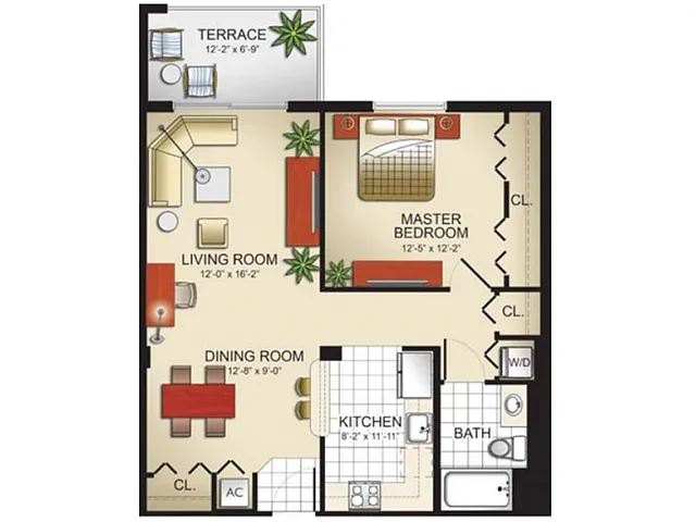 Floor plan Model i6