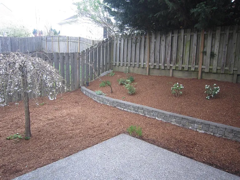 Fenced Backyard