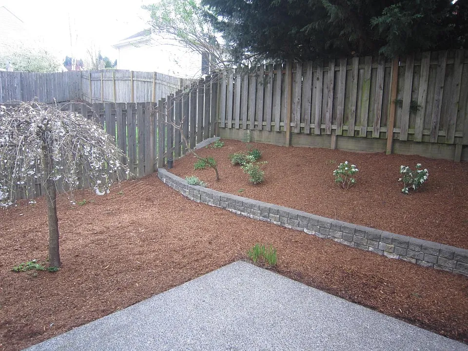 Fenced Backyard