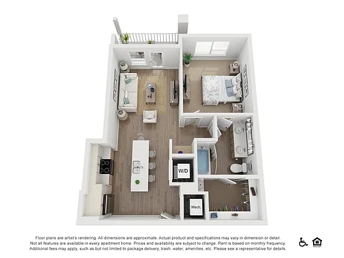 Floor plan A-4