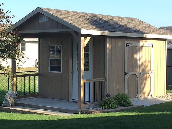New10X12 Dakota Storage Shed