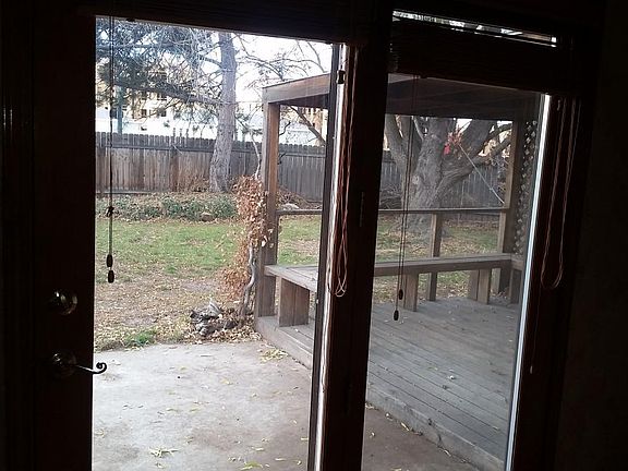 Out Back door