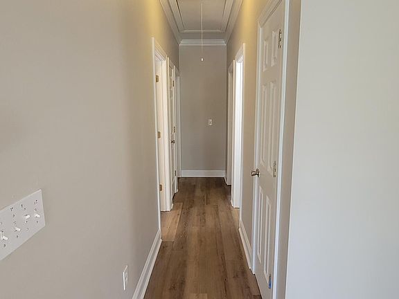 Main Hall from Living Room to Bedrooms and Baths.