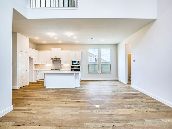 Great room adjacent to kitchen