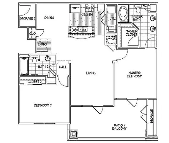 Floor plan B2