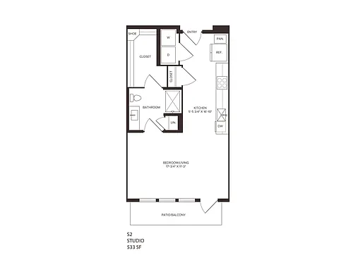 Floor plan S2