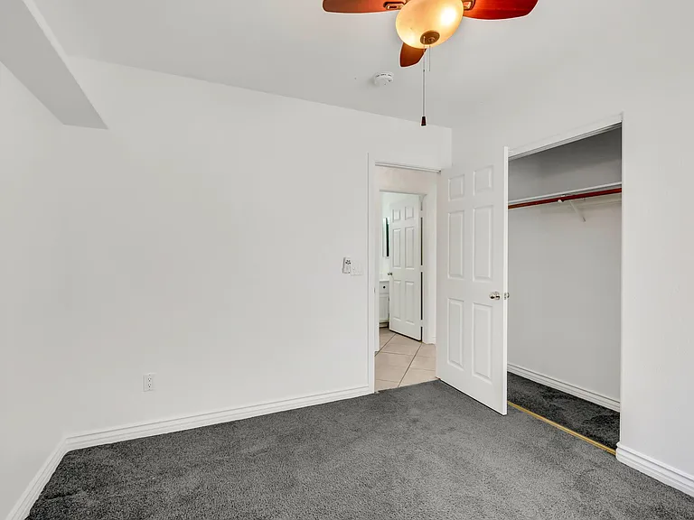 bedroom - now upgraded to luxury laminate flooring!