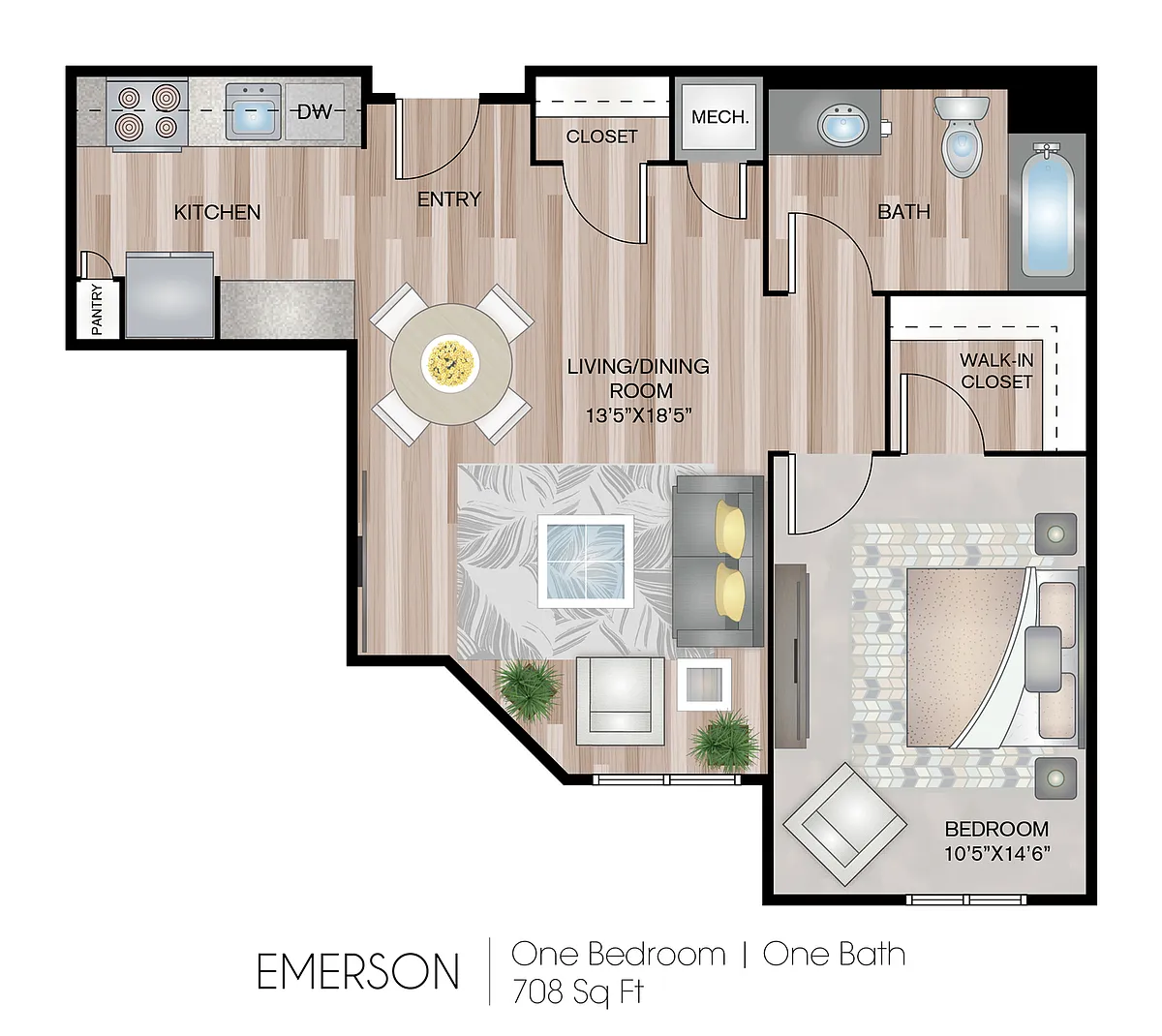 Floor plan Emerson