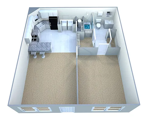 Floor plan Custom Deluxe III