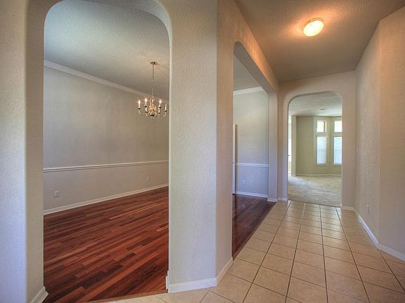 Entrance / Foyer - looking to the Dining Room & Family Room.