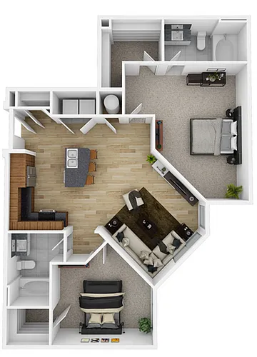 Floor plan B20B