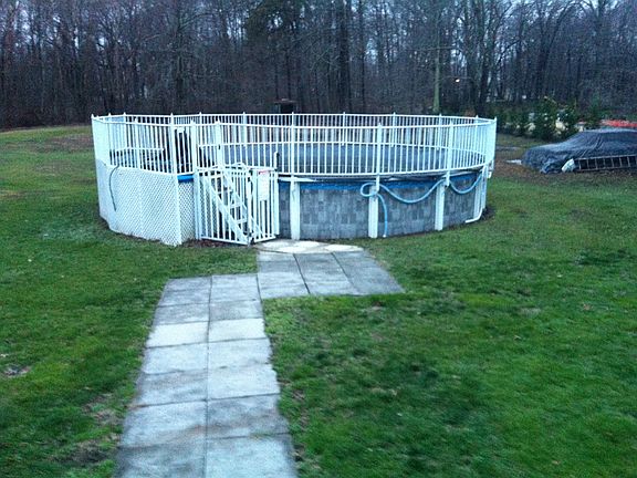 Backyard pool