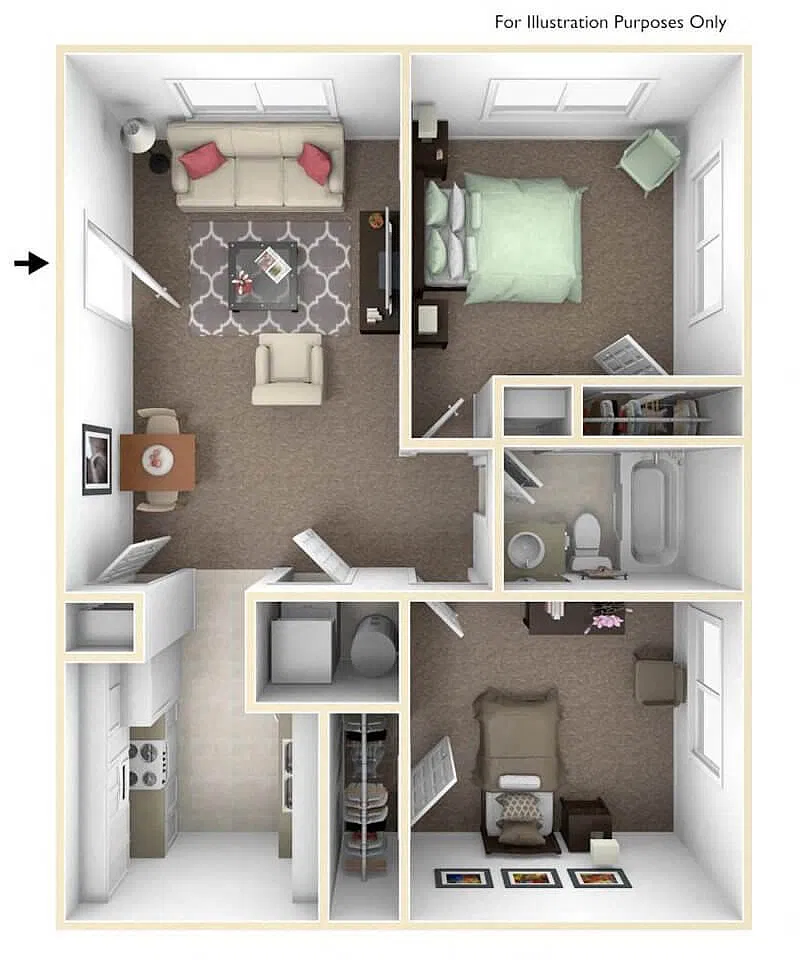 Floor plan Keystone