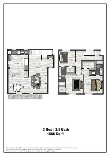 Floor plan C2TH Renovated