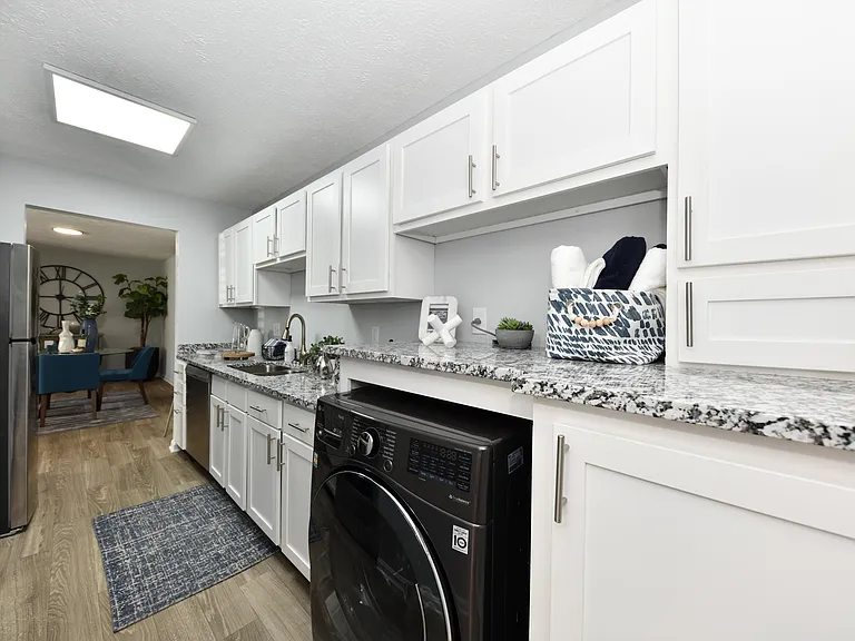Modern Cabinetry + Granite Counters
