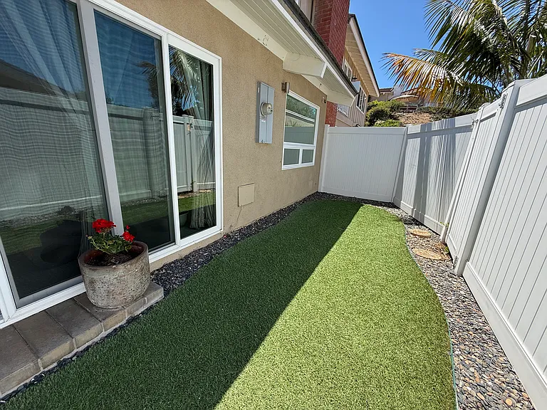 Side Yard off Primary Bedroom