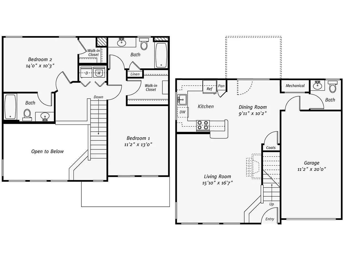 Floor plan B4G