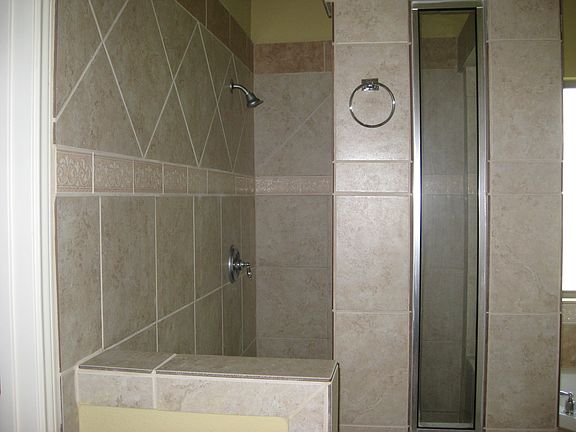 Large master shower
