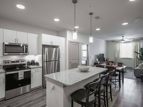 Open concept floor plans