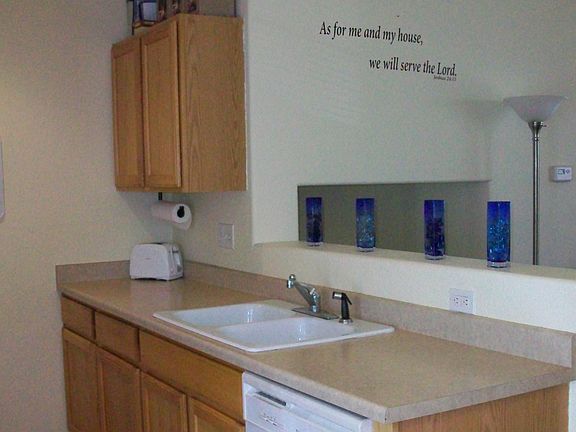 Kitchen Opens to Living Space