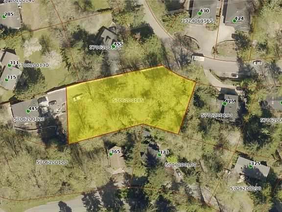 A panoramic perspective reveals the tranquil half-acre oasis awaiting your architectural vision in Issaquah's premier locale.