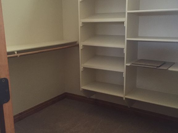 one of 2 master BR closets
