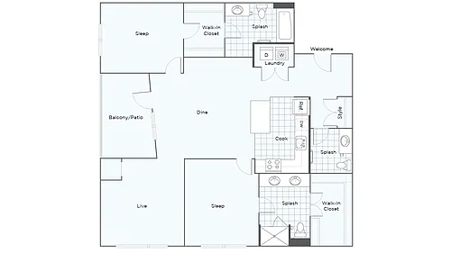 Floor plan B5