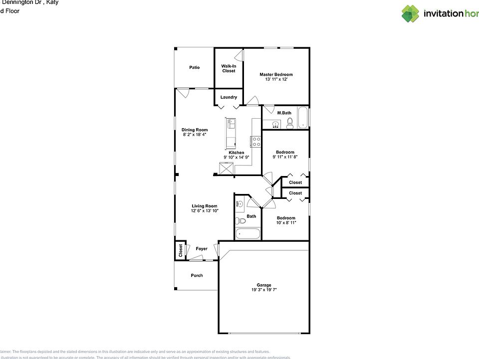 18814 Dennington Dr, Katy, TX 77449 Zillow